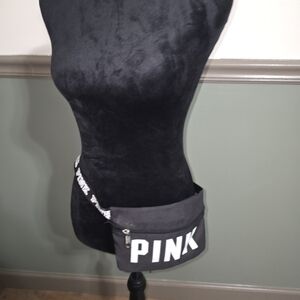 PINK Victoria's Secret Black Waist Bag